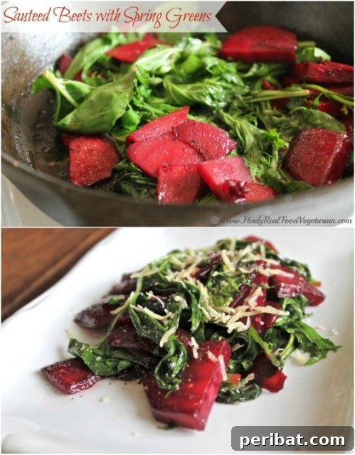Sautéed Beets And Greens