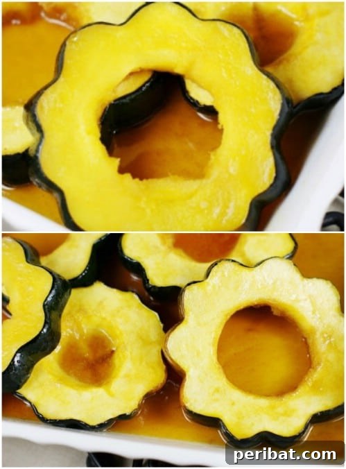 Acorn Squash With Maple Glaze