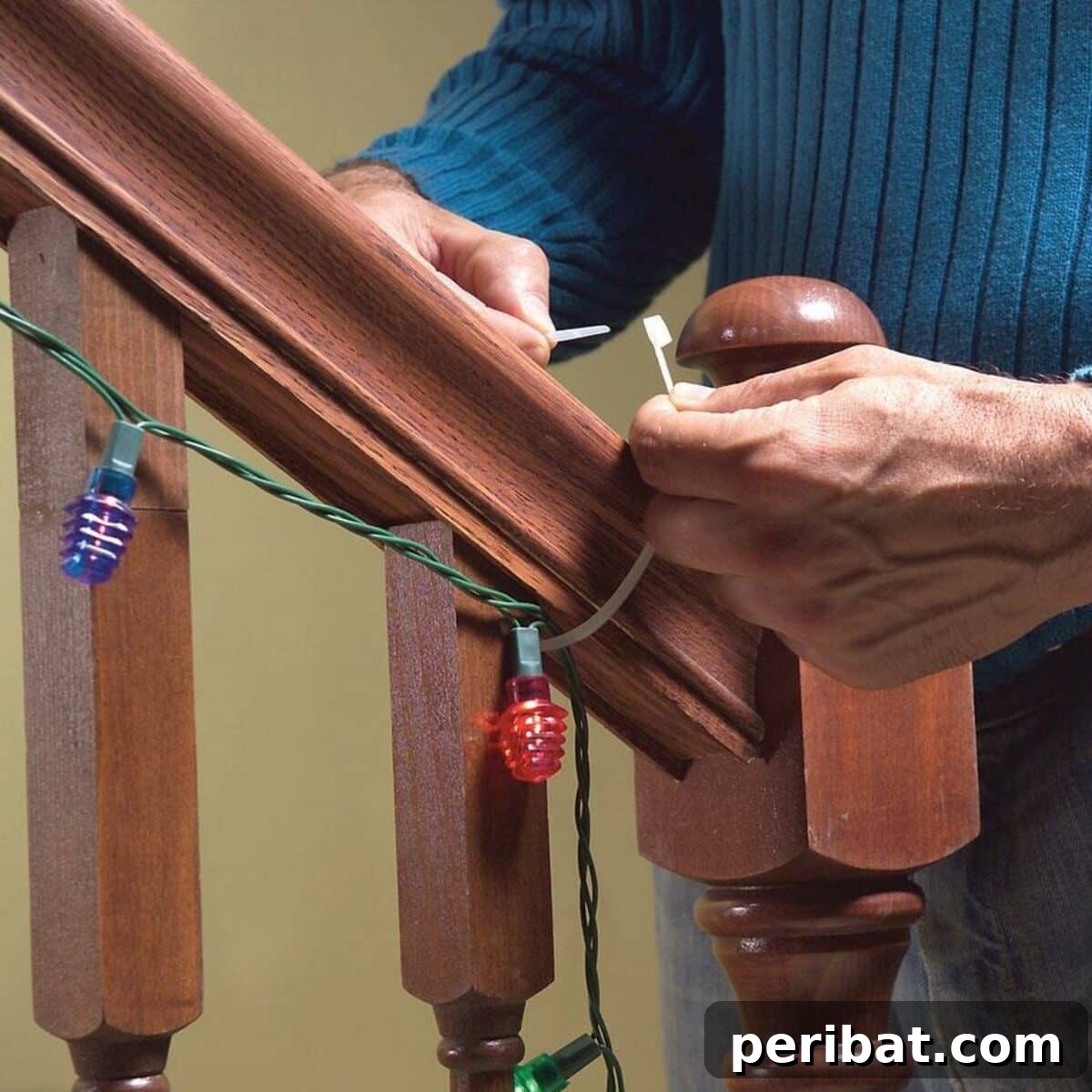 12 Genius Hacks for a Stress-Free Christmas Season 6 Zip Tie Decorations