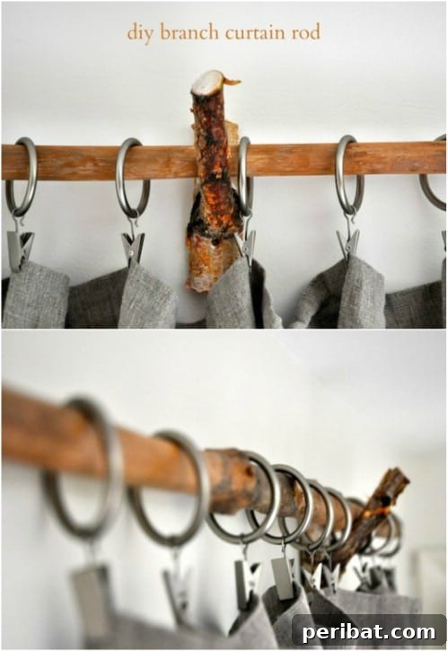 Elevate Your Windows: 16 DIY Curtain Rods and Hooks for Budget-Friendly Chic 17 Rustic Brand Curtain Rods And Rings
