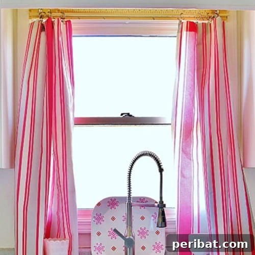 Elevate Your Windows: 16 DIY Curtain Rods and Hooks for Budget-Friendly Chic 9 DIY Yardstick Curtain Rod