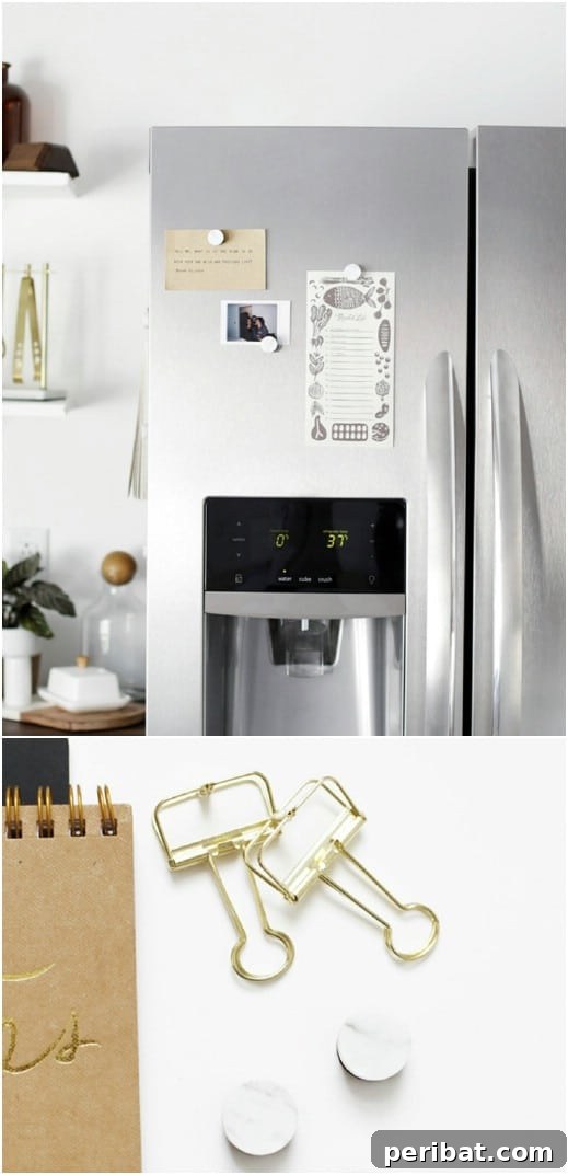 Adorable DIY Marble Tile Magnets