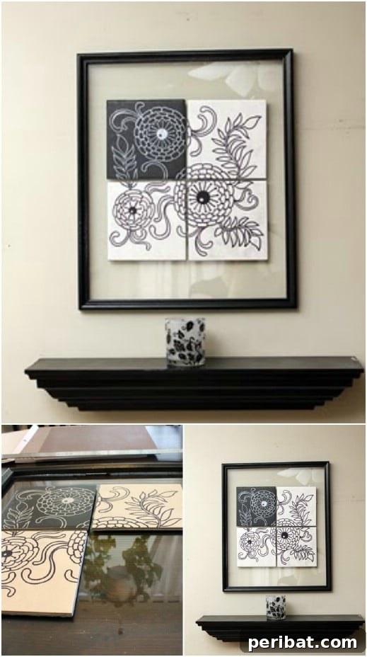 Stunning Gorgeous DIY Tile Art