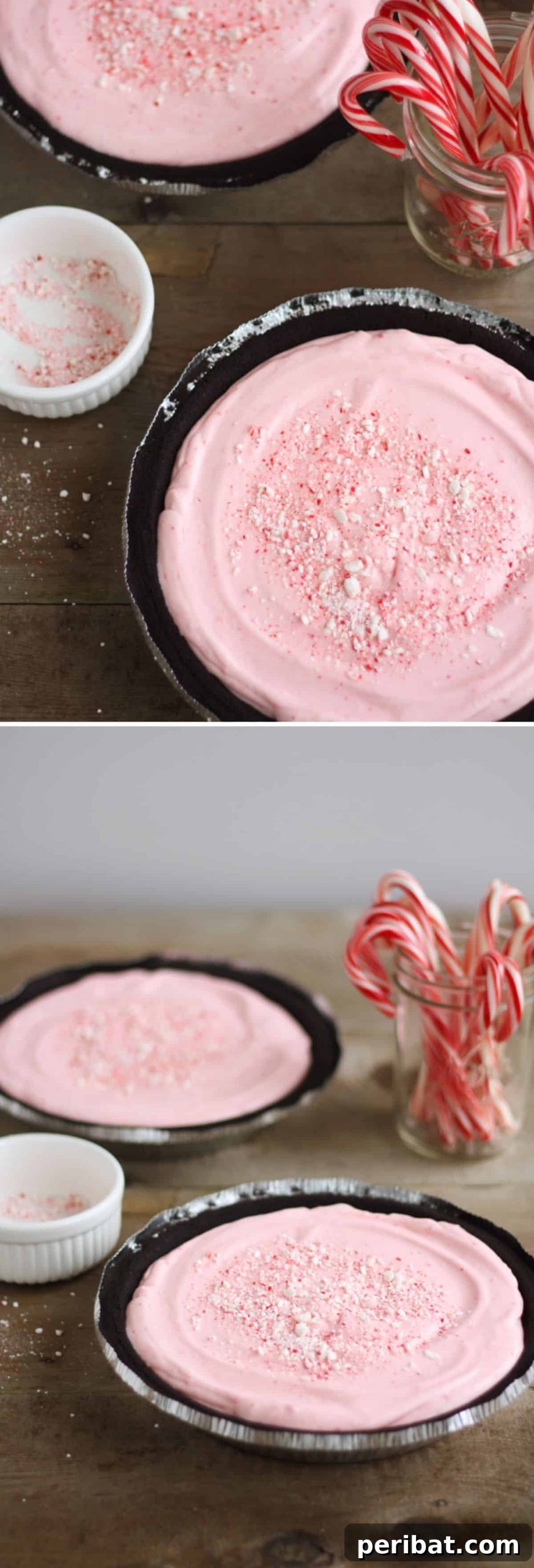 Frozen Peppermint Cheesecake