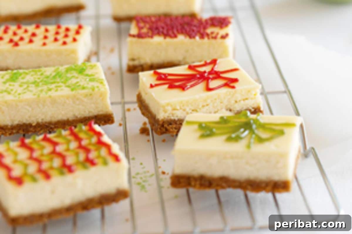 Homemade Christmas Cheesecake Presents
