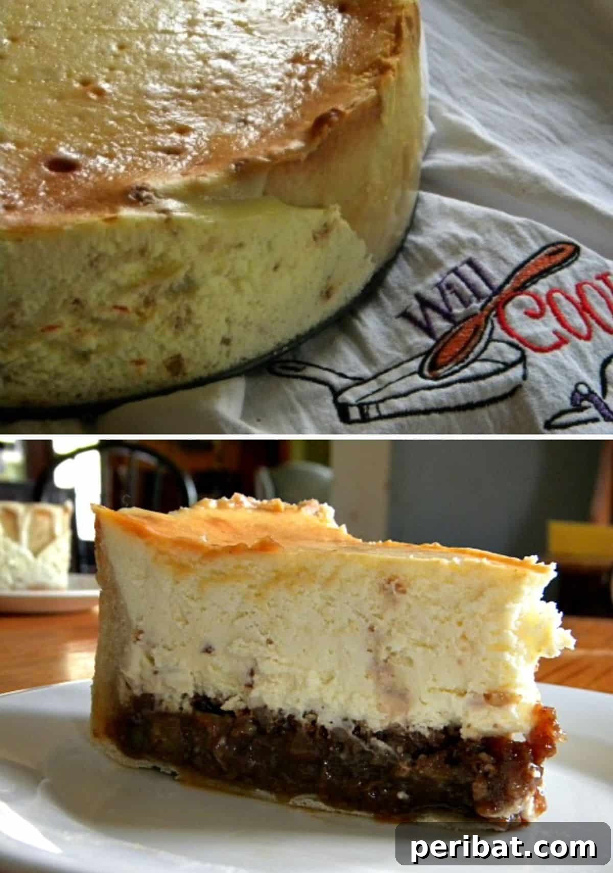 Delicious Homemade Hot Buttered Rum Cheesecake