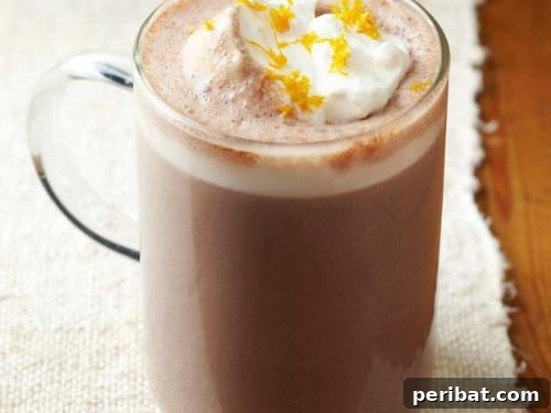 Orange Spice Hot Chocolate