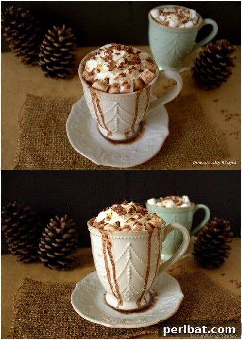 French Vanilla Hot Chocolate