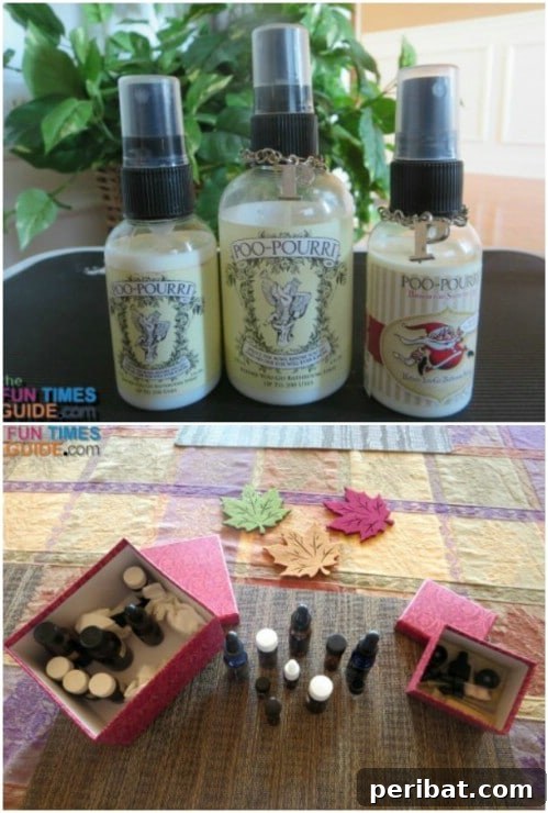 Odor Killing Potpourri Spray with Foaming Soap and Essential Oils
