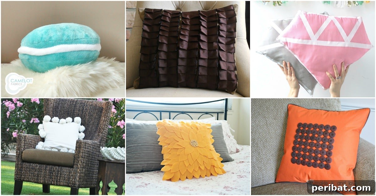 Quick-Stitch Style: Effortless DIY Accent Pillows for an Instant Home Update 2 diy accent pillows