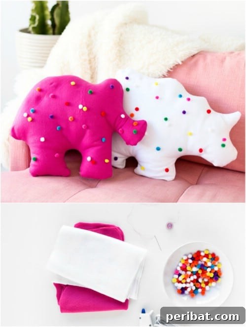 Quick-Stitch Style: Effortless DIY Accent Pillows for an Instant Home Update 4 DIY Animal Shaped Pillows
