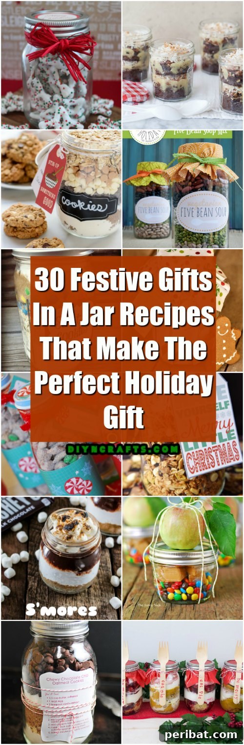 30 Festive Jar Gift Recipes: Handmade Holiday Delights 2 30 Festive Gifts In A Jar Recipes That Make The Perfect Holiday Gift
