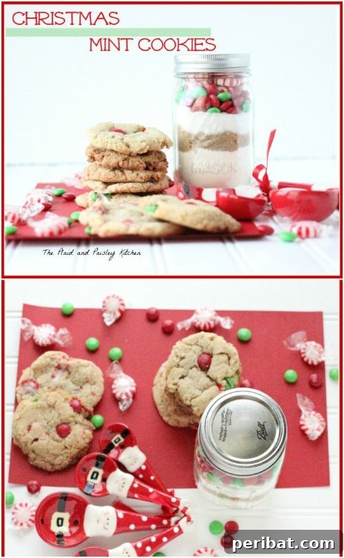 30 Festive Jar Gift Recipes: Handmade Holiday Delights 7 Delicious Christmas Mint Cookies In A Jar