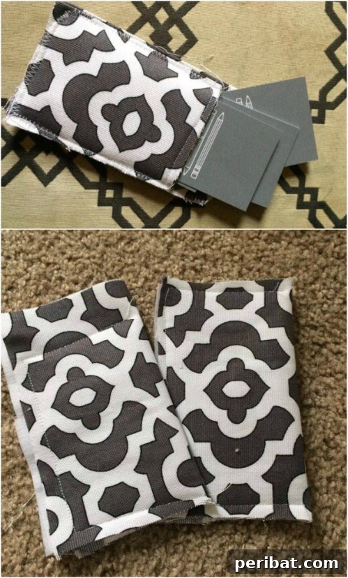Start Sewing Today: 25 Free Patterns for Amazing Hand Sewn Gifts 5 Easy To Sew Business Card Holder