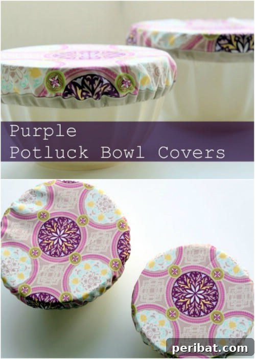Start Sewing Today: 25 Free Patterns for Amazing Hand Sewn Gifts 7 Easy Potluck Bowl Cover