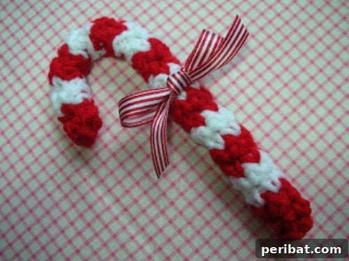 Crochet Candy Canes
