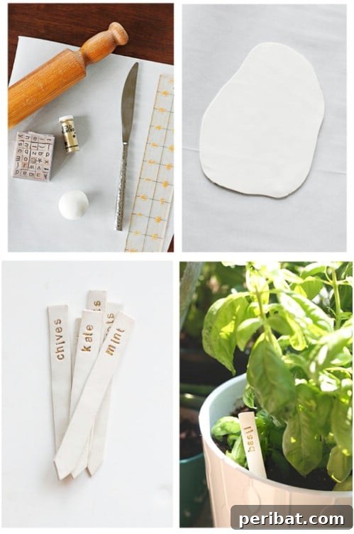 Easy Homemade Garden Markers