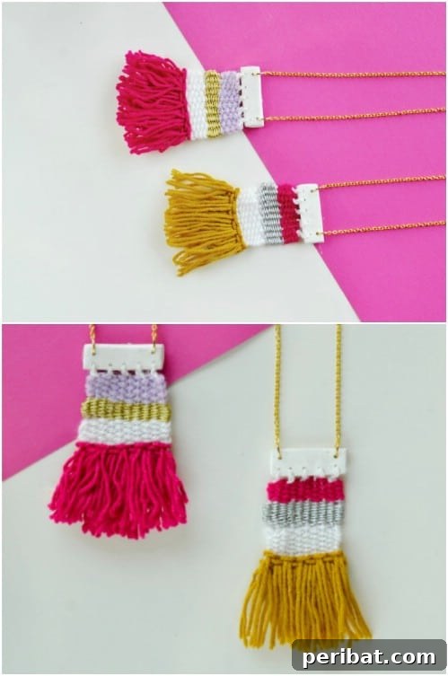 DIY Woven Necklace