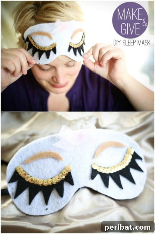 Homemade Sleep Mask
