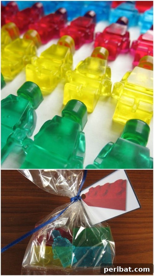 Homemade Lego Soap