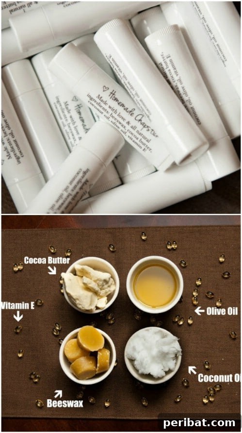 Homemade Chapstick