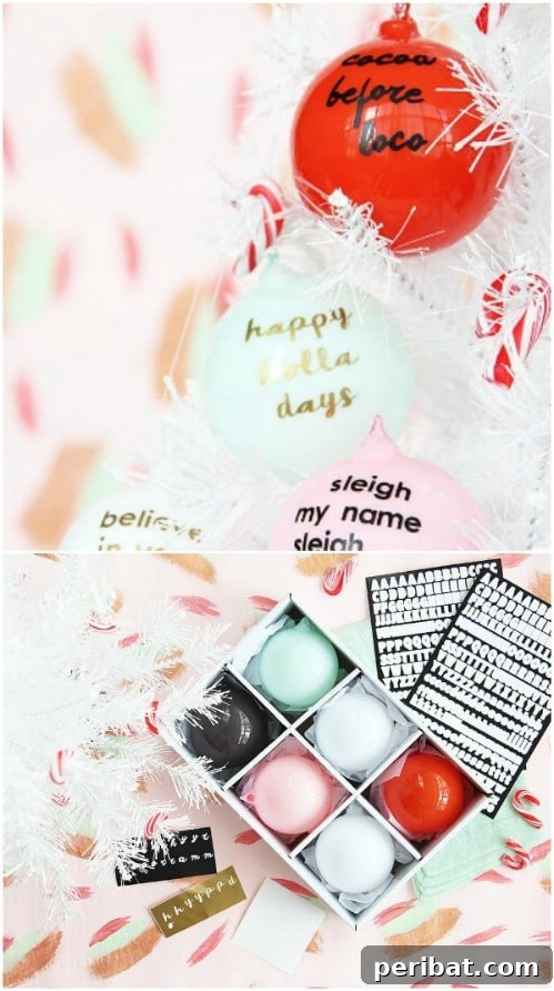 DIY Punny Ornaments