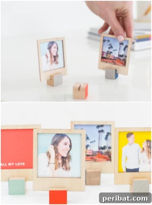 DIY Wooden Picture Displays