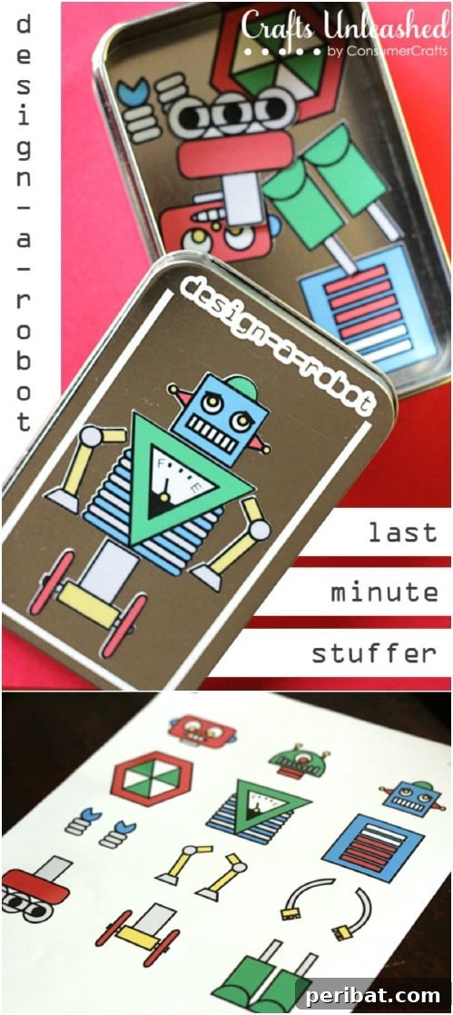 Design A Robot Tin