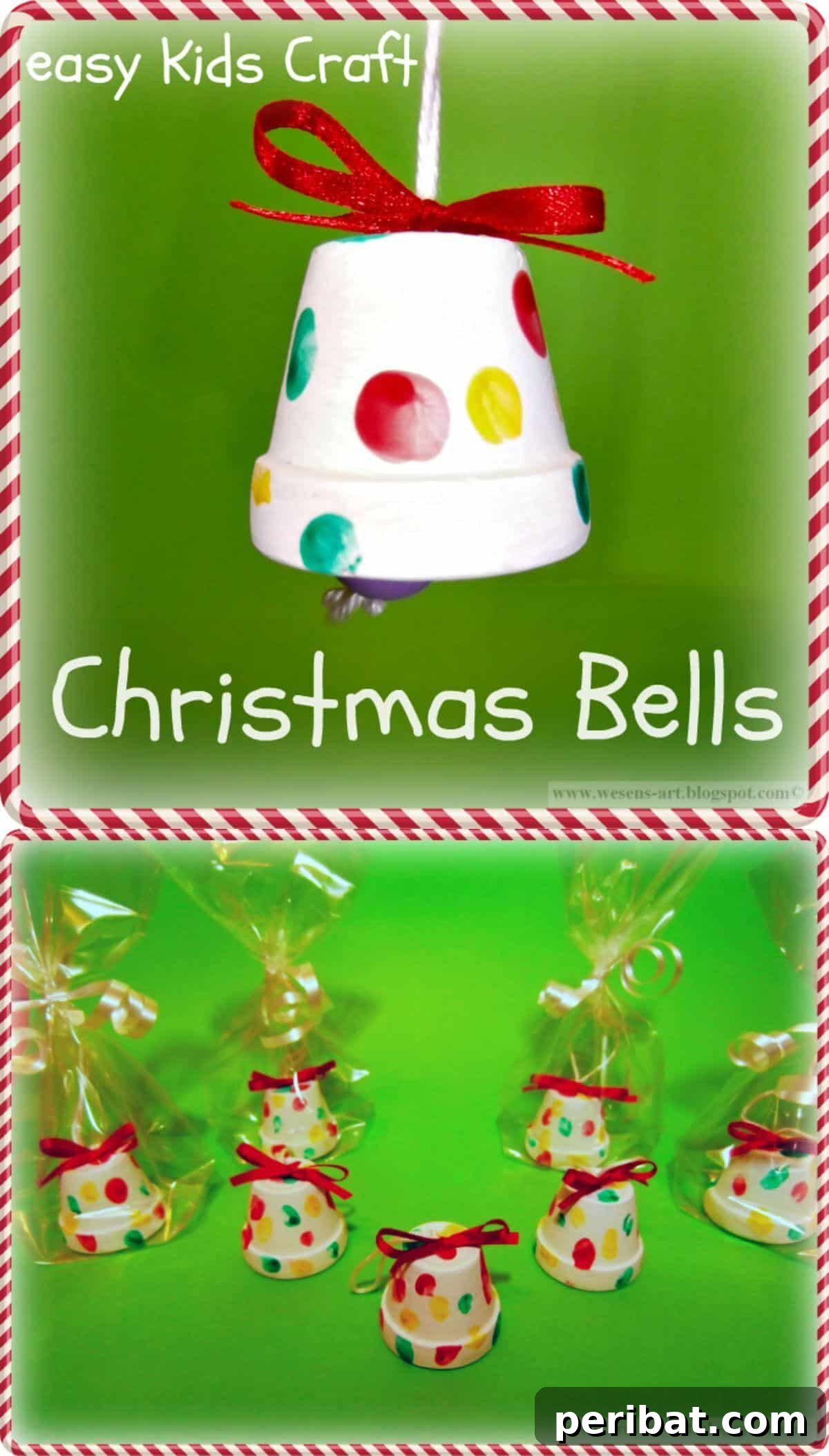 Adorable DIY Christmas Bells