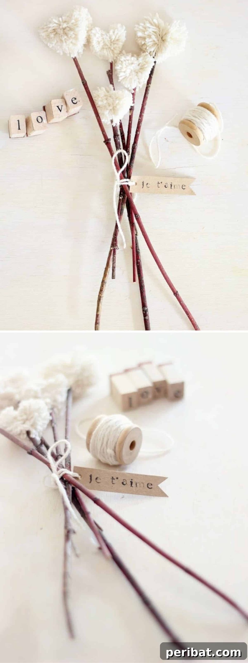 Frosty & Frugal: 20 DIY Decor Ideas for Your Winter Wedding 14 DIY Heart Shaped Bouquet