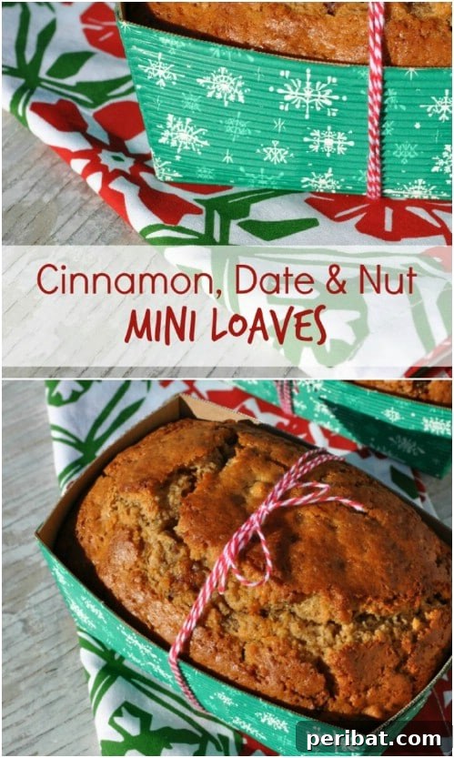 Cinnamon Nut And Date Loaves