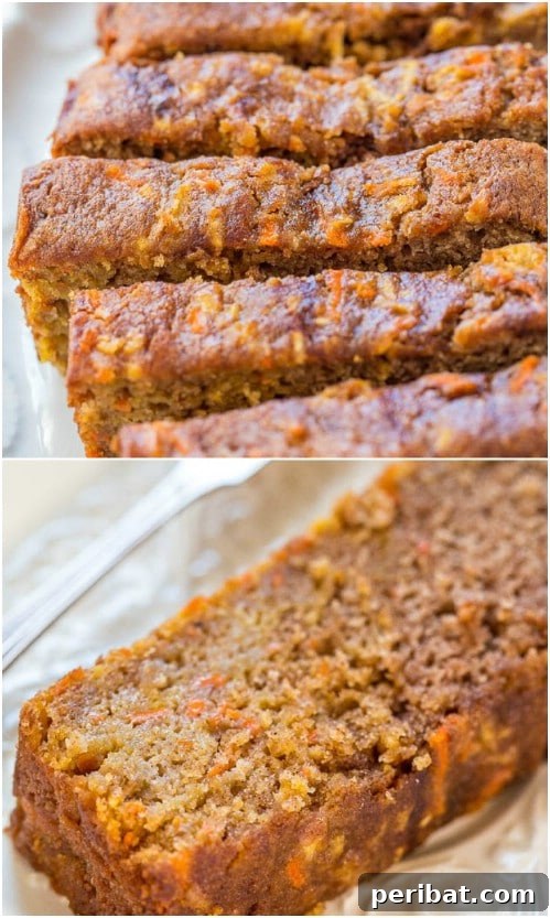 Homemade Carrot Apple Bread