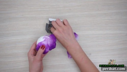 Effortless Holiday Crafting 5 DIY Ornament Videos 25 Continue pinning petals until the entire ball is covered