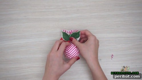 Effortless Holiday Crafting 5 DIY Ornament Videos 44 Embellish with fake leaves and add twine for hanging