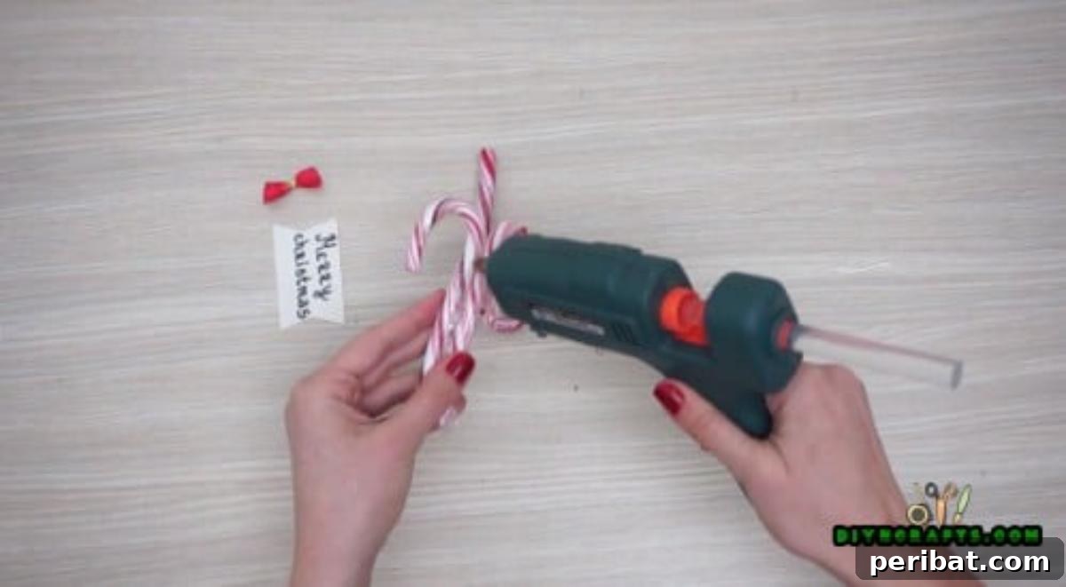 5 Festive Candy Cane Crafts to Sweeten Your Christmas 20 “Merry Christmas” Candy Canes - 5 Candy Cane Projects for a Deliciously Festive Christmas
