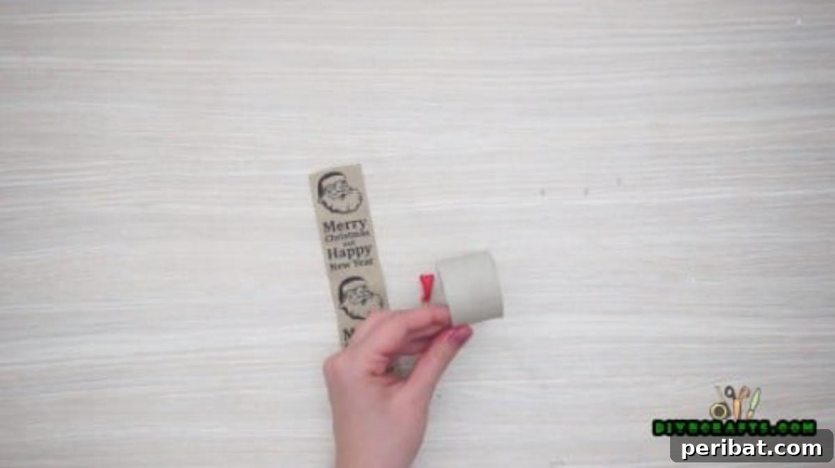Instant Holiday Glam: 5 Napkin Rings in Less Than 2 Mins 19 Printed Merry Christmas Message for Napkin Ring