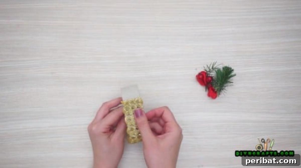 Instant Holiday Glam: 5 Napkin Rings in Less Than 2 Mins 10 Cord Wrapped Napkin Ring Base
