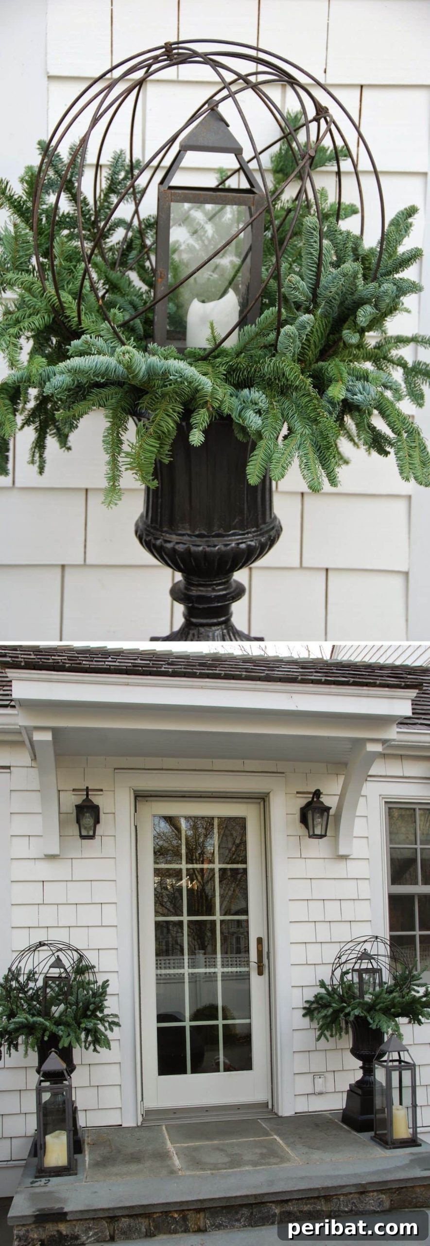 Welcome Home: 15 Creative DIY Planters for Your Front Porch 9 Traditionally Rustic Lantern Planter