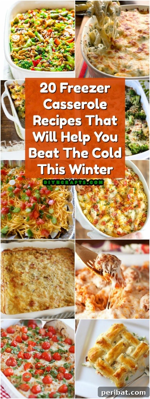 20 Freezer Casserole Recipes That Will Help You Beat The Cold This Winter - Delicious Make-Ahead Meals for Winter