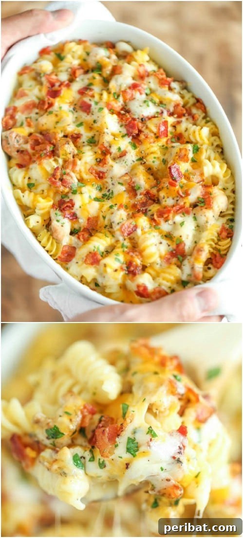 Chicken, Bacon, Ranch Casserole - Ultimate Comfort Food Freezer Meal