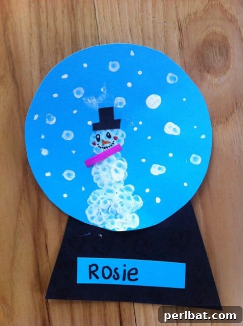 Winter Wonder Crafts: Engaging Indoor Activities for Kids 11 Easy Snow Globe Craft