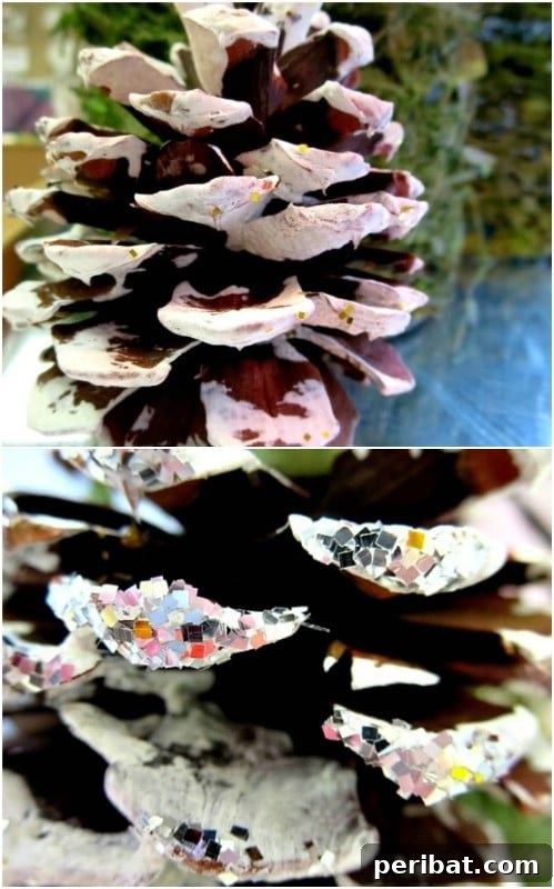 Winter Wonder Crafts: Engaging Indoor Activities for Kids 17 Frosted Winter Pinecone Craft