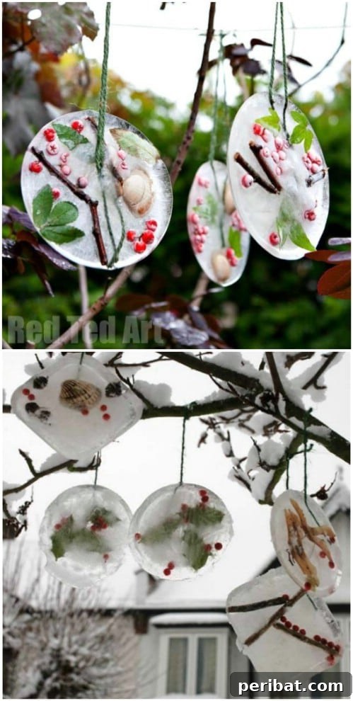 Winter Wonder Crafts: Engaging Indoor Activities for Kids 26 Crafty Ice Ornaments