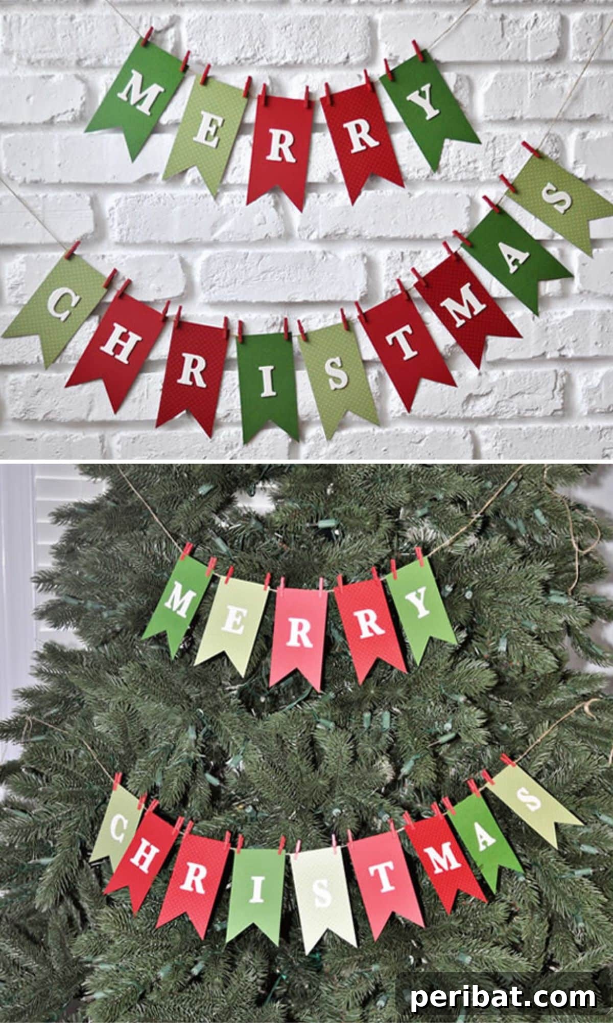 Deck Your Halls: 25 Easy DIY Garlands for Holiday Decor 13 Easy DIY Merry Christmas Garland