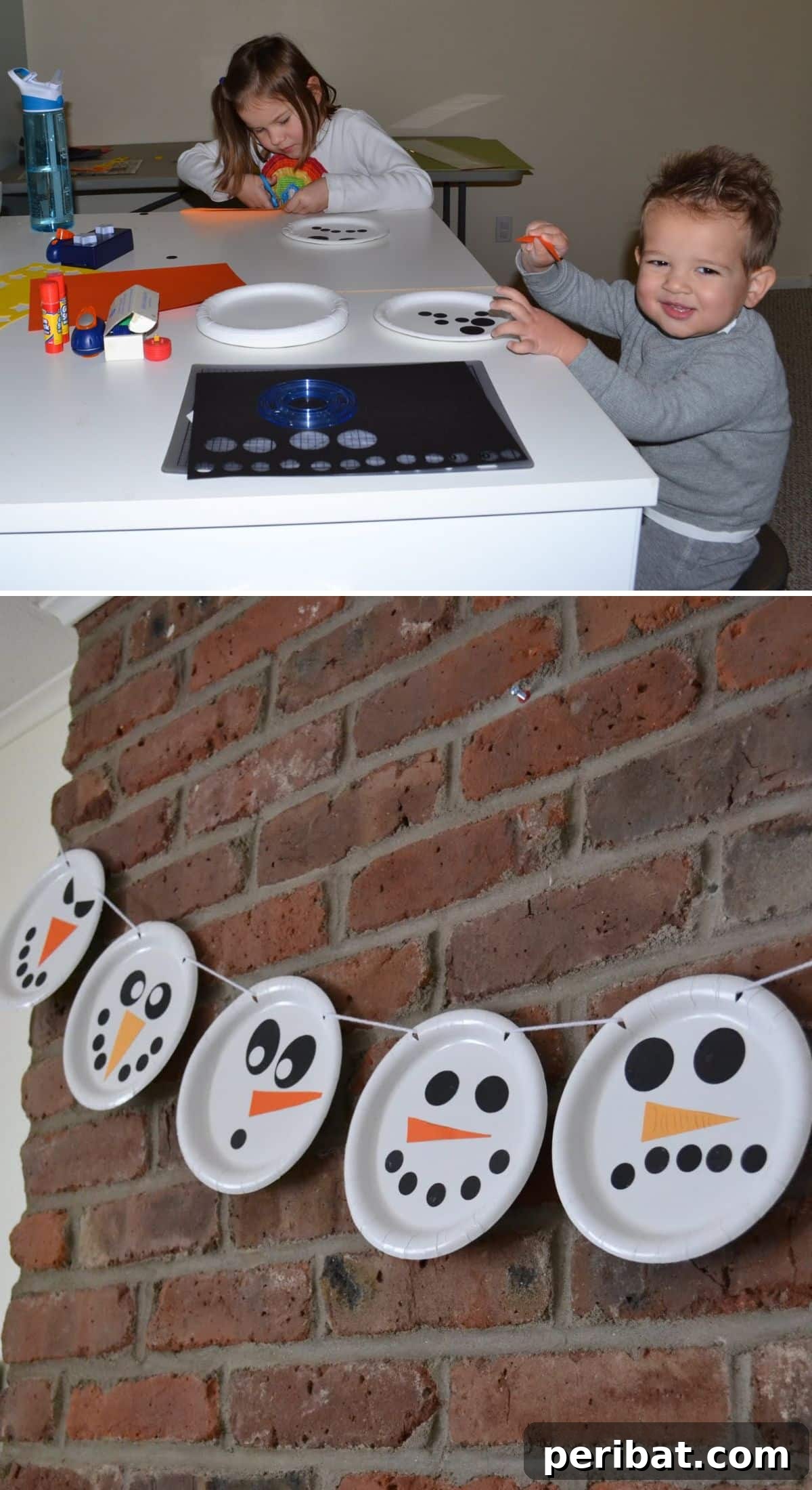 Deck Your Halls: 25 Easy DIY Garlands for Holiday Decor 20 Paper Snowmen Garland