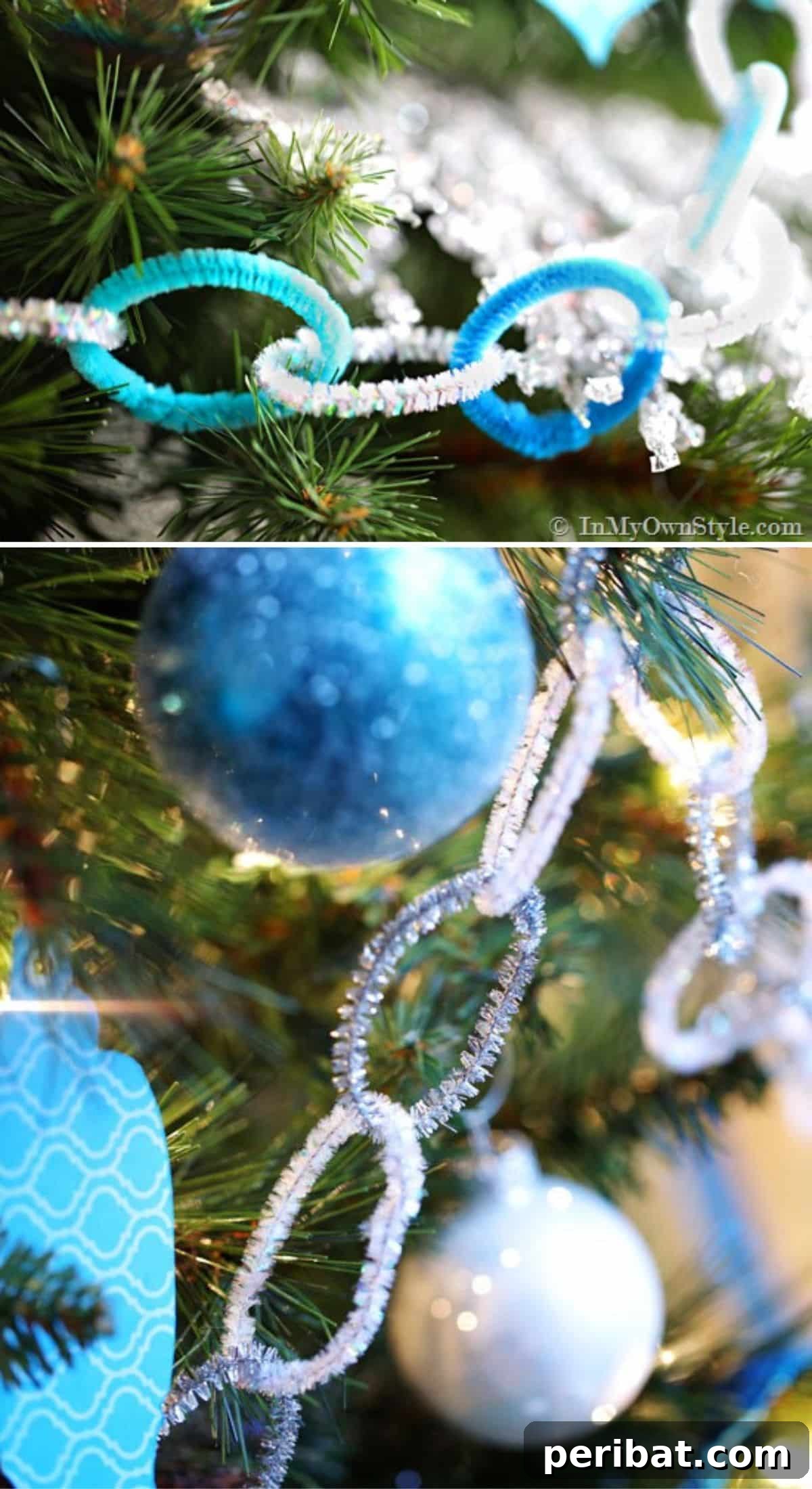 Deck Your Halls: 25 Easy DIY Garlands for Holiday Decor 23 Festive Pipe Cleaner Garland