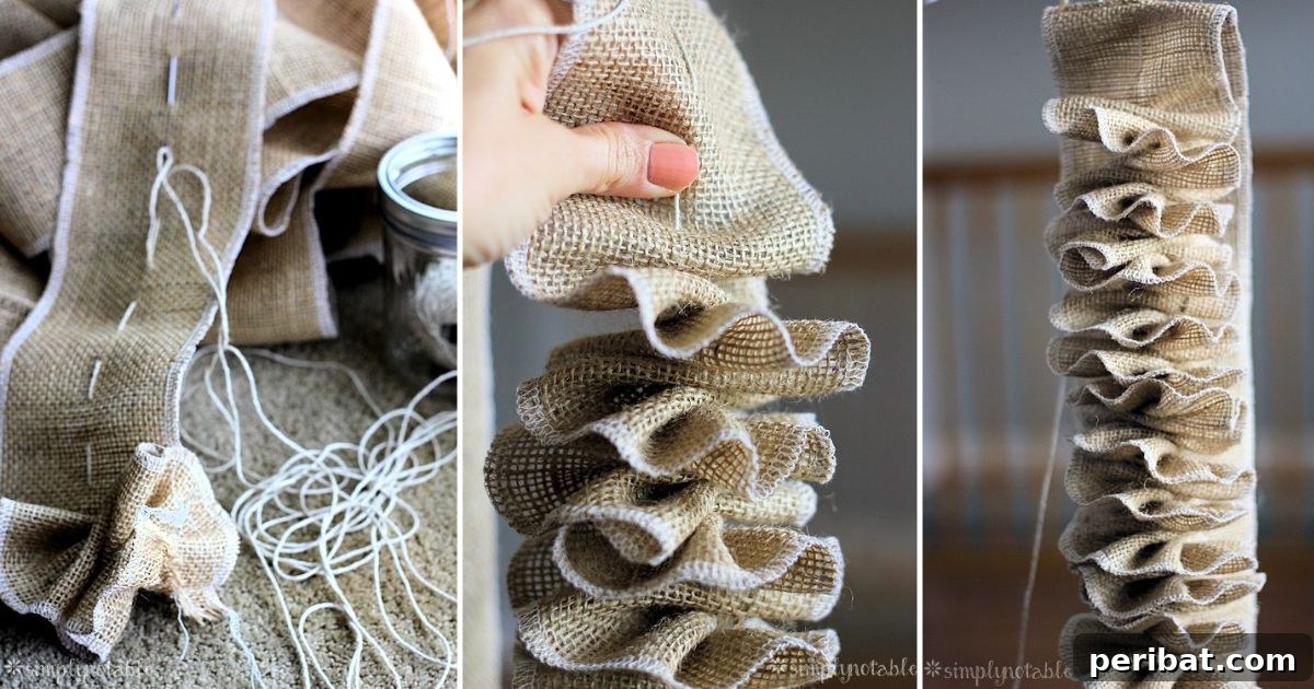Deck Your Halls: 25 Easy DIY Garlands for Holiday Decor 6 Easy DIY Burlap Garland