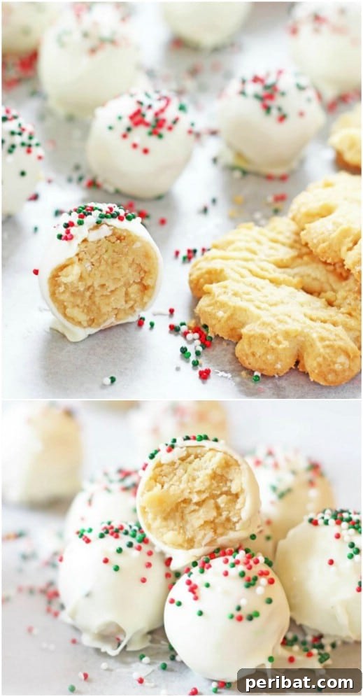 Holiday Cookie Bliss: Sweet Recipes for a Joyful Season 19 Homemade Christmas Sugar Cookie Truffles