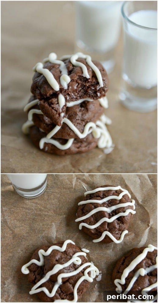 Holiday Cookie Bliss: Sweet Recipes for a Joyful Season 27 Double Chocolate Cheesecake Christmas Cookies