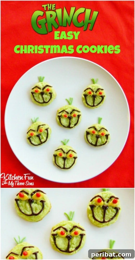 Holiday Cookie Bliss: Sweet Recipes for a Joyful Season 28 Adorable And Easy Grinch Cookies